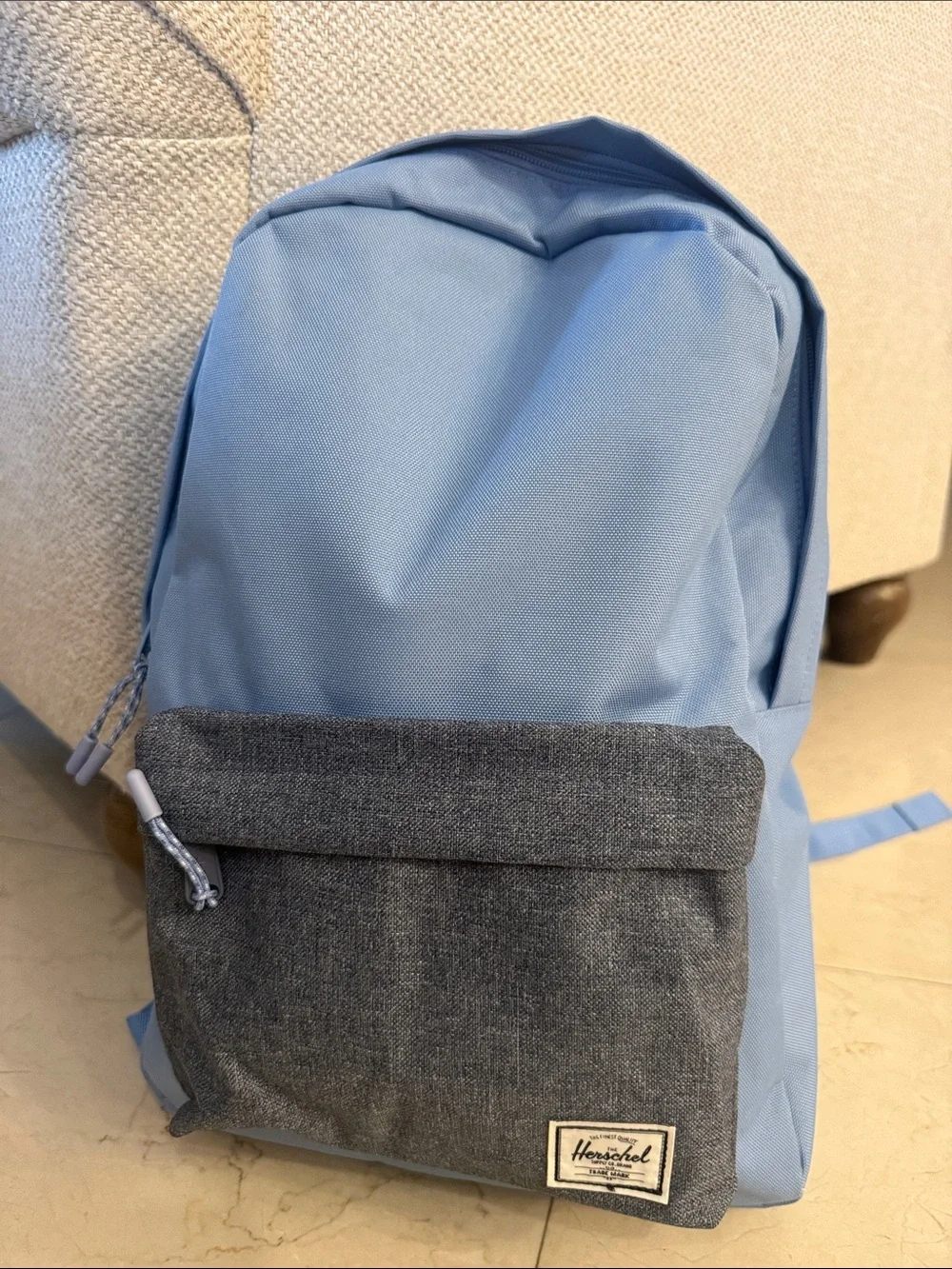 Herschel Supply Company Light Blue and Gray Everyday Backpack